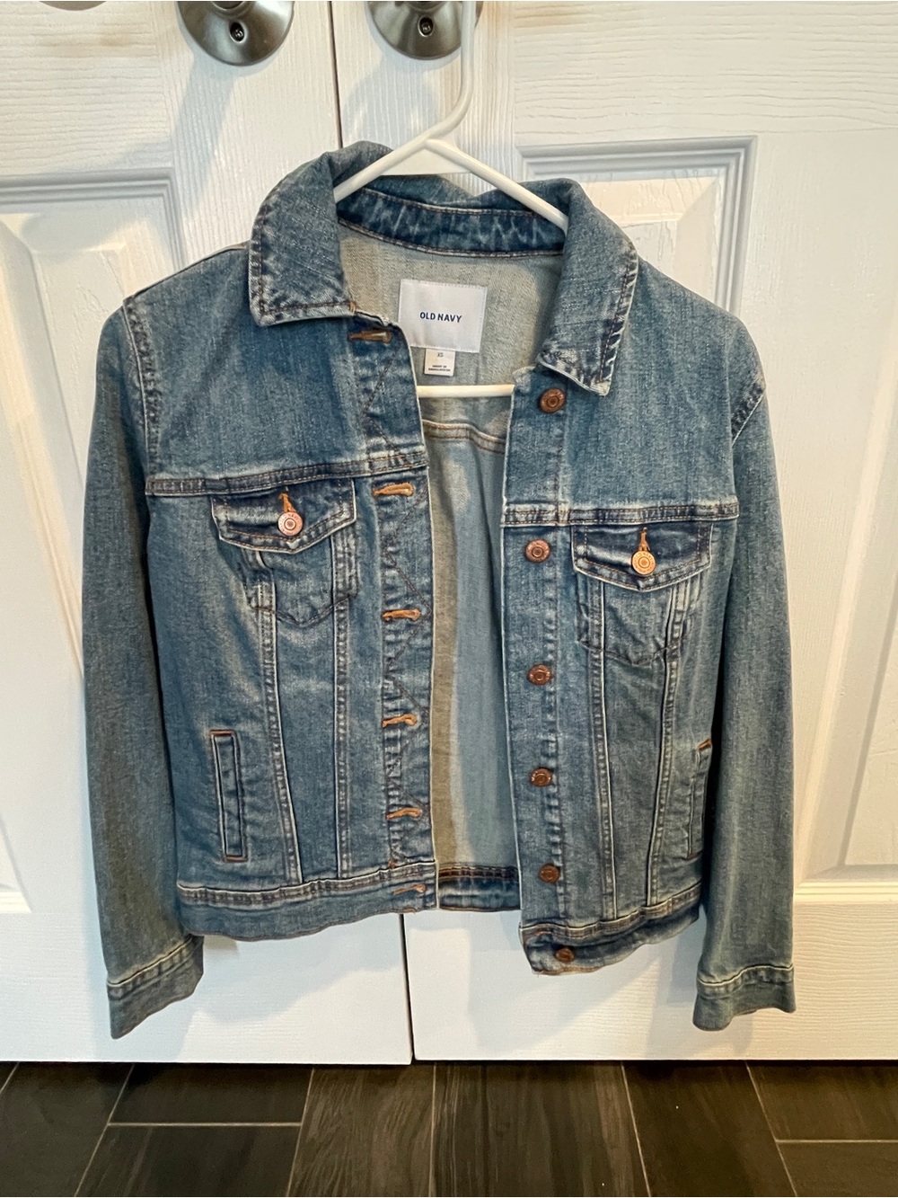 Old Navy Women's Classic Denim Jacket - Light Blue size XS